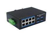 千兆2光8电WEB管理工业交换机