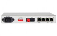 光纤-ETH+4RS232转换器（带宽2M）